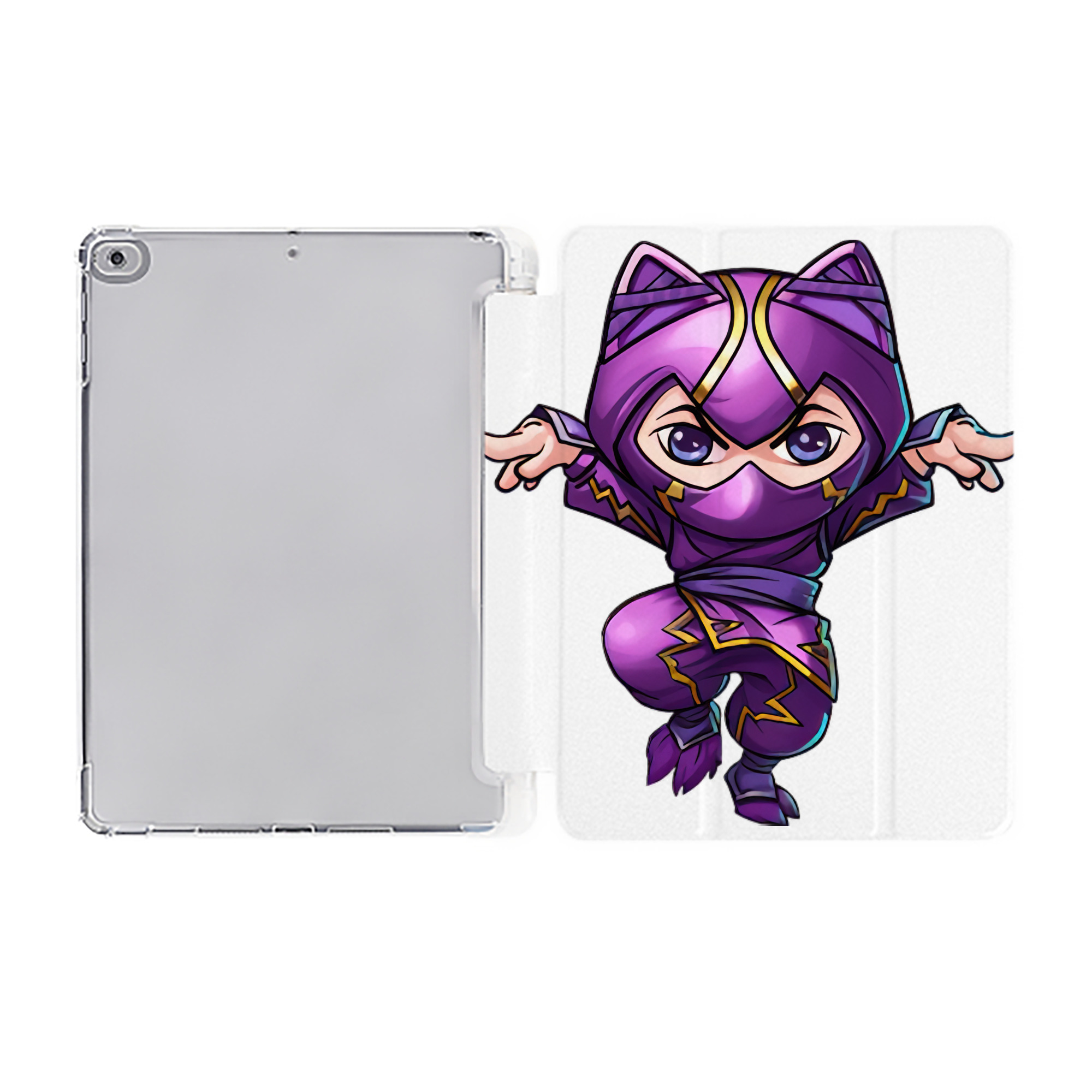 （画像用） リーグ・オブ・レジェンド League of Legends LOL IPad ケース ペン収納付き 三つ折りスタンド PUレザー×シリコン 対応機種9.5/10.5/10.9インチ